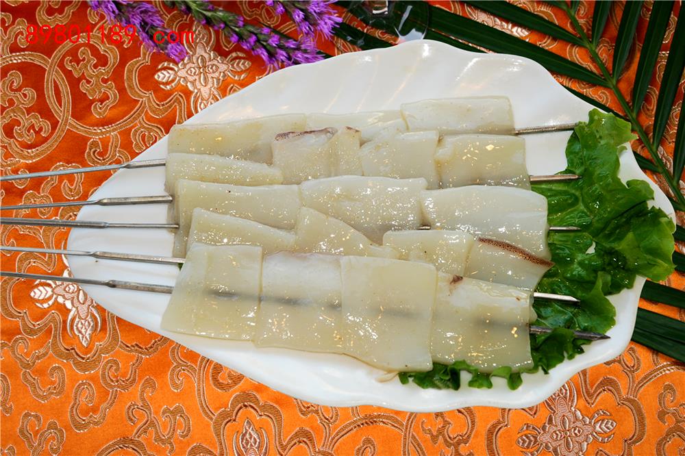 烤鱿鱼串
